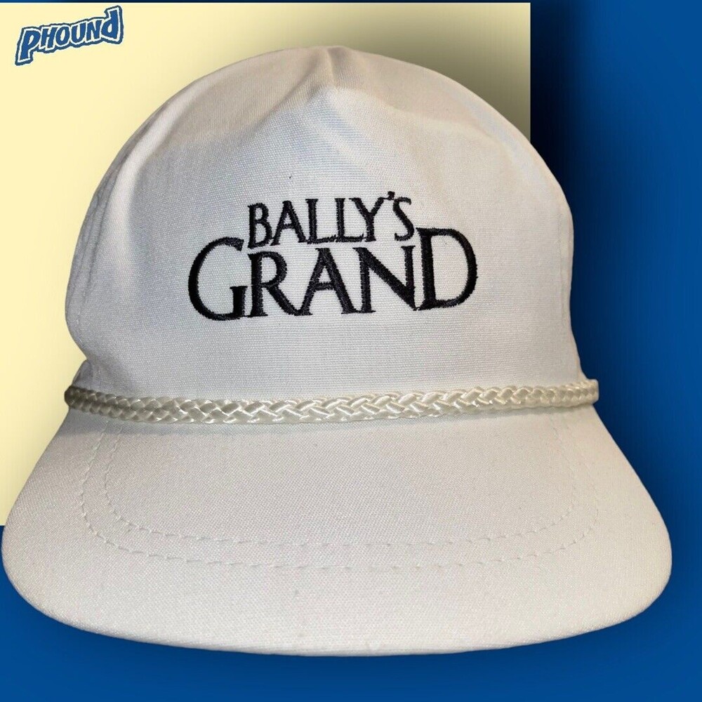 Vtg Bally’s MGM Grand Casino Atlantic City Strapback Hat